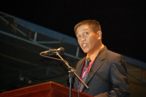 Ketua Panitia Natal Oikumene Provinsi Jambi , Letkol CPM Sihol MP Tambunan